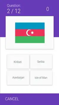 Guess Flag? - Multiplayer Quiz Screen Shot 2