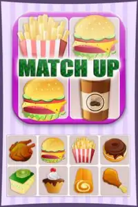 Food Memory Game Screen Shot 0