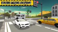 Città Auto Guida Scuola 3D Screen Shot 3