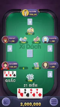 Xi Dach - Blackjack Screen Shot 2