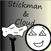 Stickman and Cloud