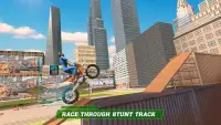 London City Motorbike Stunt Riding Simulator Screen Shot 0