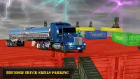 euro ciężarówka 3D parking Screen Shot 3