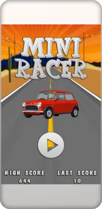mini car - juego de carreras Screen Shot 0