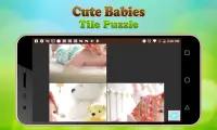 Cute Babies Tile Puzzle Screen Shot 6