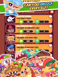 Elf Cake Clicker Magic Cookies Screen Shot 9