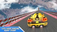 Mega Ramp Car Stunt Driving Game Screen Shot 0