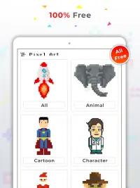 Pixal Art : Number Color Game Screen Shot 5