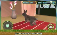 Pet Tavşan vs Köpek Saldırı 3D Screen Shot 11