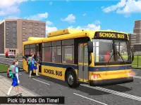 Schoolbus Coach Simulator 3D Screen Shot 13