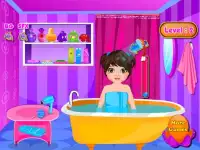 Little girl spa salon Screen Shot 1