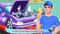 Car Salon - Jogos Grátis Kids Fix,Clean and Repair Screen Shot 2