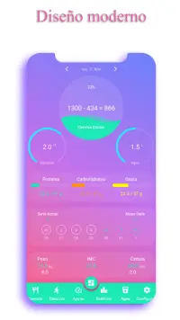 contador de calorias - EasyFit Screen Shot 0