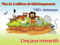 Zoo pour enfant,jeux d'animaux Screen Shot 16