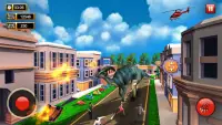 Dinozor Oyunu Şehir Rampage Screen Shot 3