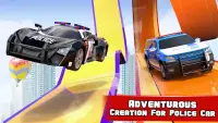 पुलिस कार स्टंट: मेगा रैंप फ्री कार रेसिंग गेम्स Screen Shot 3