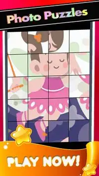 Fairy Pictures-The Cute Fairies Puzzle Game Screen Shot 3