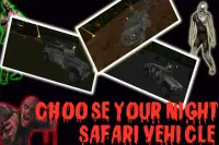 zombie pulau Safari 4x4 Sim Screen Shot 0
