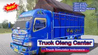 Truck Oleng Canter - Real Truk Simulator Indonesia Screen Shot 1