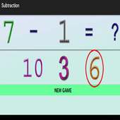 Subtraction children's games