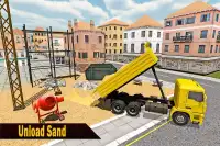 Sand Excavator Truck Sim 2017 Screen Shot 14