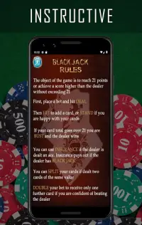 Blackjack 21 - Offline & Free Screen Shot 5