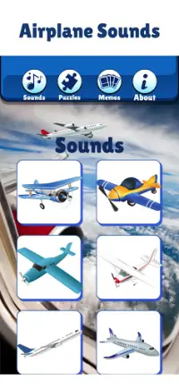 6歳未満の子供のための飛行機のゲーム Screen Shot 1