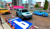 US Police Spooky Jeep Parking Simulator เกมใหม่ Screen Shot 3