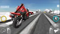 Moto Cross Madness: Crazy Bike Attack Game Screen Shot 1