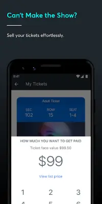 Ticketmaster－Buy, Sell Tickets to Concerts, Sports Screen Shot 4