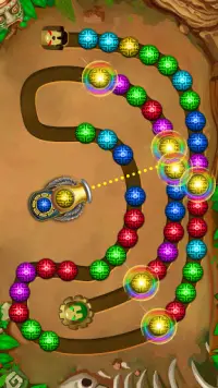 Marble Shooter - Lost Temple - Marble lines Screen Shot 1
