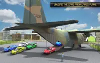 Real Airplane Muscle Car Transporter Simulator 3D Screen Shot 8