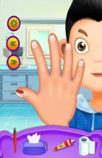 Médico da mão jogo crianças Screen Shot 8