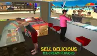 playa heladería repartidor: entrega juegos Screen Shot 13