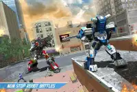 リアルロボットヤギシミュレータ - ロボット変形ゲーム Screen Shot 4
