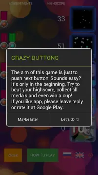 Angry Buttons - improve attention Screen Shot 2