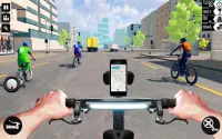 Extreme Bicycle Racing 2019: Highway City Rider Screen Shot 0