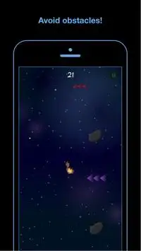 Paper Plane in Space | Endless Tapper Jumping 🌌 Screen Shot 2