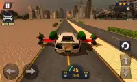 Flying Car Stunts 2016 Screen Shot 3