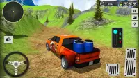 Offroad Pickup Cargo Truck Drive Simulator Game 3D Screen Shot 4
