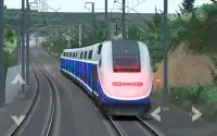 Train Sim : Modern Rail Track Tourist Transport 3D Screen Shot 0