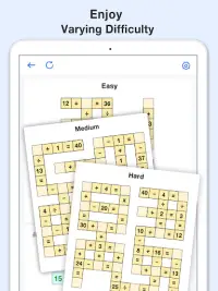 Math Crossword - Number Puzzle Screen Shot 7