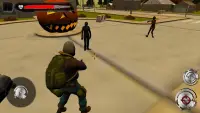 Ciudad de Halloween - Zombie objetivo muerto tiro Screen Shot 4