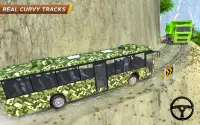 Army Coach Bus Hill Driving 3D Screen Shot 1