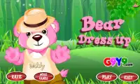 bear dress up Screen Shot 0