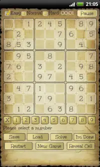 스도쿠 - Sudoku Screen Shot 0