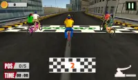 3D bicycle racing Screen Shot 0