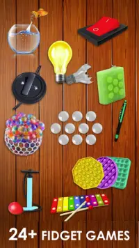 Pop It Sensory Fidget cube toys 3d Relief Anxiety Screen Shot 5