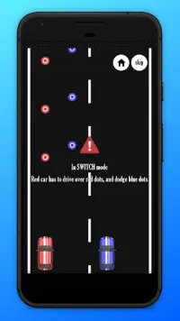 Blue or Red? Two Cars Arcade Screen Shot 7