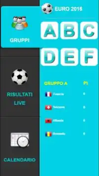 Euro 2016 calendario Screen Shot 0